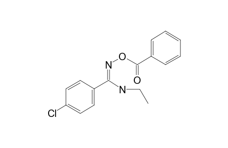 o-Benzoyl-4-chloro-N-ethylbenzamidoxime