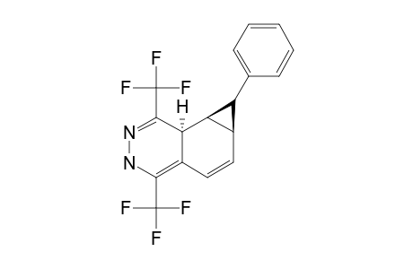 1-(exo)-phenyl-4,7-bis(trifluoromethyl)-1a,5,7a,7b-tetrahydro-1H-cyclopropa[f]phthalazine