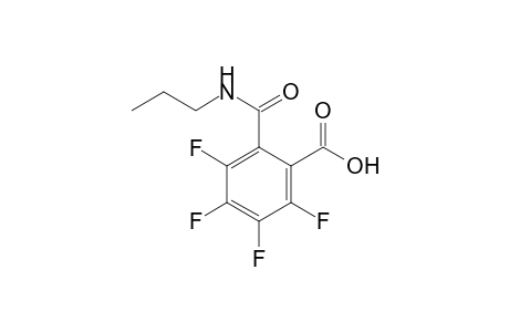 2,3,4,5-Tetrafluoro-6-(propylcarbamoyl)benzoic acid