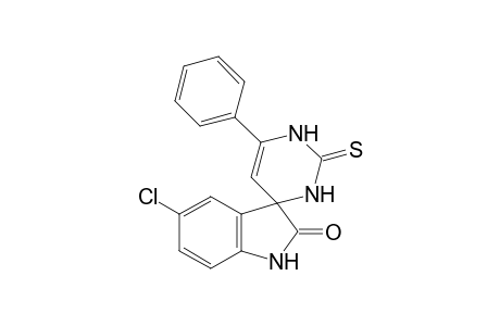 5-Chloro-6'-phenyl-2'-thioxo-2',3'-dihydro-1'H-spiro[indole-3,4'-pyrimidin]-2(1H)-one