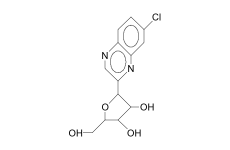 7-Chloro-2-(B-D-ribofuranosyl)-quinoxaline