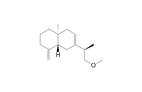 Eudesma-4(15),7-dien-12-yl methyl ether
