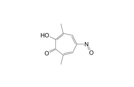 3,7-Dimethyl-5-nitrosotropolone