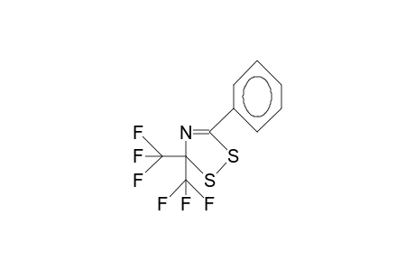 5-Phenyl-3,3-bis(trifluoromethyl)-3H-1,2,4-dithiazole