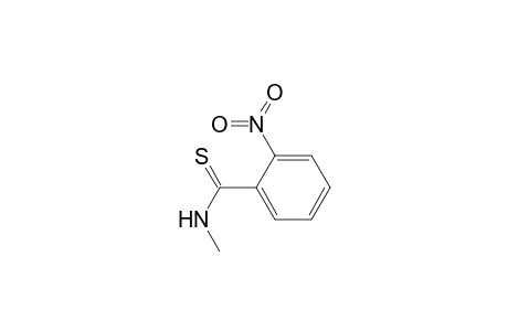Benzenecarbothioamide, N-methyl-2-nitro-