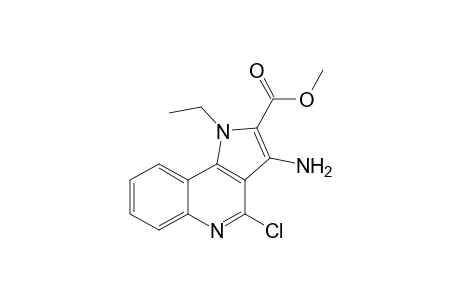 Methyl 3-amino-4-chloro-1-ethylpyrrolo[3,2-c]quinoline-2-carboxylate