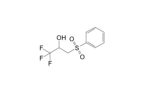 1,1,1-tris(fluoranyl)-3-(phenylsulfonyl)propan-2-ol