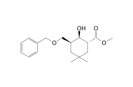 rac-[Methyl (1R,2R,3R)-3-[(Benzyloxy)methyl]-2-hydroxy-5,5-dimethylcyclohexane-1-carboxylate]