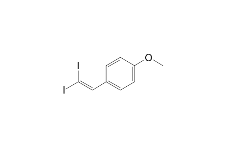 1,1-Diiodo-2-(4-methoxyphenyl)ethene