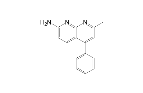 1,8-Naphthyridin-2-amine, 7-methyl-5-phenyl-