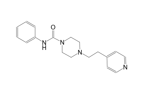 1-piperazinecarboxamide, N-phenyl-4-[2-(4-pyridinyl)ethyl]-