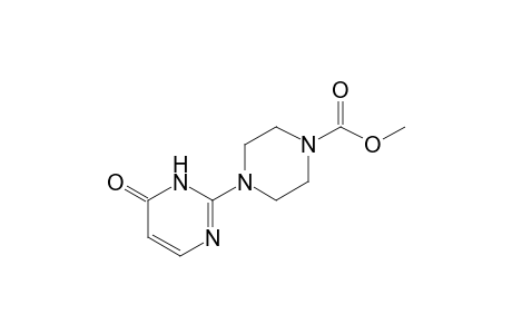 4-(6-keto-1H-pyrimidin-2-yl)piperazine-1-carboxylic acid methyl ester