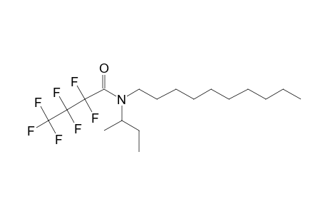 Heptafluorobutyramide, N-(2-butyl)-N-decyl-