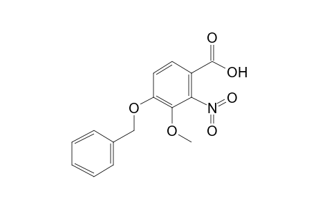 4-Benzyloxy-3-methoxy-2-nitrobenzoic acid