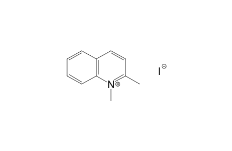 1-methylquinaldinium iodide