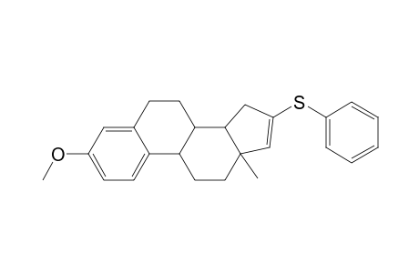 3-Methoxy-13-methyl-16-(phenylthio)-7,8,9,11,12,13,14,15-octahydro-6H-cyclopenta[a]phenanthrene