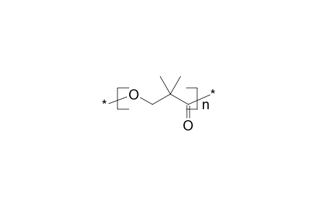 Poly(alpha,alpha-dimethyl-beta-propiolactone)