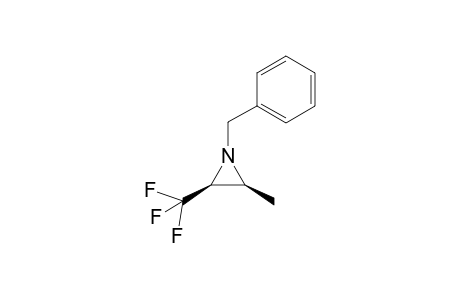 cis-1-Benzyl-2-methyl-3-(trifluoromethyl)aziridine