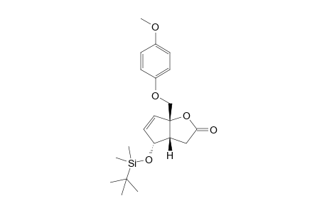 (3aR,4R,6aS)-4-[tert-butyl(dimethyl)silyl]oxy-6a-[(4-methoxyphenoxy)methyl]-3a,4-dihydro-3H-cyclopenta[b]furan-2-one