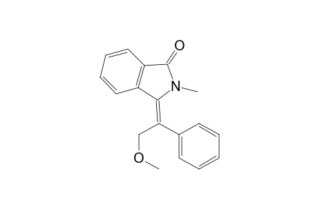 (E)-3-(2-methoxy-1-phenylethylidene)-2-methylisoindolin-1-one