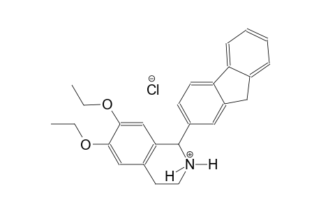 isoquinolinium, 6,7-diethoxy-1-(9H-fluoren-2-yl)-1,2,3,4-tetrahydro-,chloride