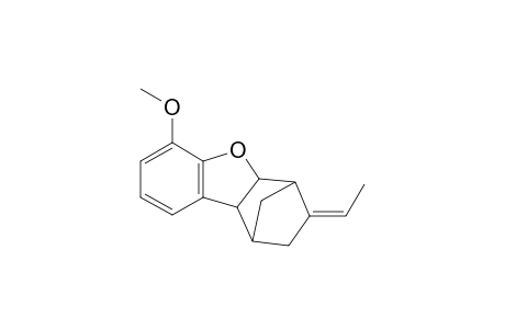 (Z)-3-ethylidene-6-methoxy-1,2,3,4,4a,9b-hexahydro-1,4-methanodibenzo[b,d]furan
