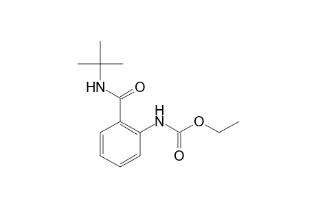 Carbamic acid, N-[2-[[1,1-dimethylethyl)amino]carbonyl]phenyl]-, ethyl ester