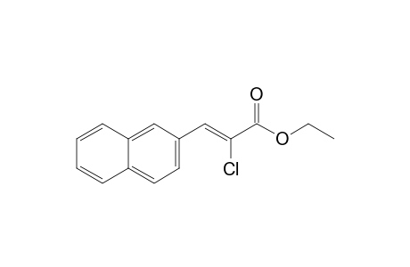 Ethyl 2-chloro-3-(2-naphthyl)acrylate