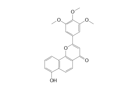 7-hydroxy-2-(3,4,5-trimethoxyphenyl)-4H-naphtho[1,2-b]pyran-4-one