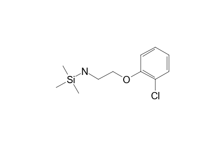 2-(2-Chlorophenoxy)ethylamine, N-trimethylsilyl-