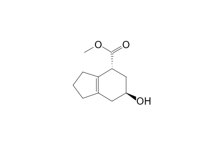 1H-Indene-4-carboxylic acid, 2,3,4,5,6,7-hexahydro-6-hydroxy-, methyl ester, trans-