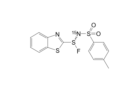 2-Benzothiazolyl-15N-(p-toluenesulfonyl)-sulfinimidoyl Fluoride