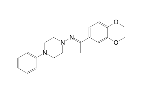 1-piperazinamine, N-[(E)-1-(3,4-dimethoxyphenyl)ethylidene]-4-phenyl-