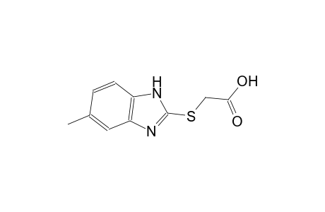 [(5-methyl-1H-benzimidazol-2-yl)sulfanyl]acetic acid