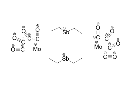 Bis-mu-(ethyl-antimonido)-bis(tetra-carbonyl molybdenum)