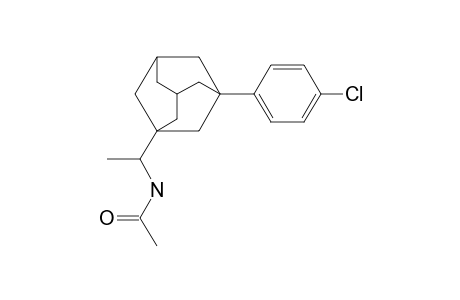 {1-[3-(4-Chlorophenyl)-1-adamantyl]ethyl}amine, ac derivative