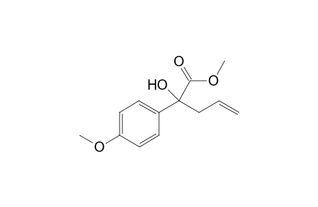 Methyl 2-hydroxy-2-(4'-methoxyphenyl-4-pentenoate