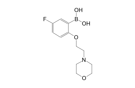 5-fluoro-2-[2-(4-morpholinyl)ethoxy]phenylboronic acid
