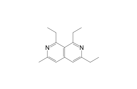 2,7-Naphthyridine, 1,3,8-triethyl-6-methyl-