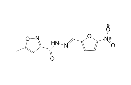 5-methyl-N'-[(E)-(5-nitro-2-furyl)methylidene]-3-isoxazolecarbohydrazide