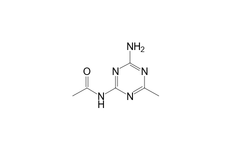 N-(4-amino-6-methyl-1,3,5-triazin-2-yl)acetamide