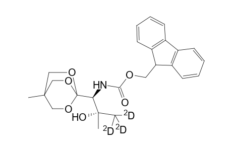 1-[N-(9-Fluorenylmethyloxycarbonyl)-(1S,2R)-1-amino-2-methyl3,3,3-D3-2-hydroxypropyl]-4-methyl-2,6,7-trioxabicyclo[2.2.2]octane