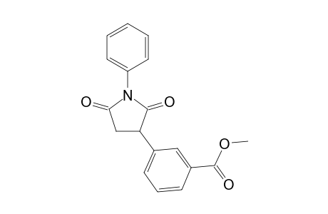 Methyl 3-(2,5-dioxo-1-phenylpyrrolidin-3-yl)benzoate