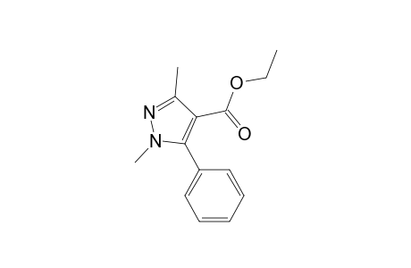 1H-Pyrazole-4-carboxylic acid, 1,3-dimethyl-5-phenyl-, ethyl ester