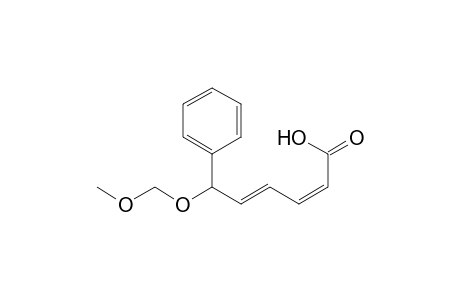 (2Z,4E)-6-(Methoxymethoxy)-6-phenylhexa-2,4-dienoic Acid
