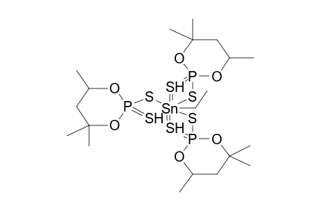 TRIS(4,4,6-TRIMETHYL-2-THIOXO-1,3,2-DIOXAPHOSPHORINAN-2-YLTHIO)ETHYLTIN
