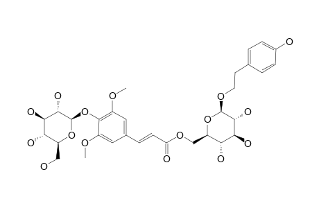 4-HYDROXYPHENETHOXY-8-O-BETA-D-[6-O-(4-O-BETA-D-GLUCOPYRANOSYL)-SINAPOYL]-GLUCOPYRANOSIDE