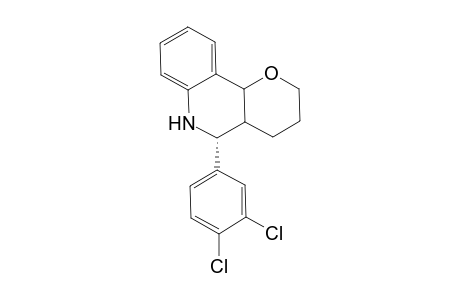 (R) 5-(3,4-Dichlorophenyl)hexahydropyrano[3,2-c]quinoline