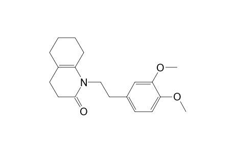 1-Homoveratryl-3,4,5,6,7,8-hexahydroquinolin-2-one