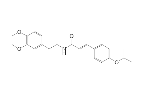 2-propenamide, N-[2-(3,4-dimethoxyphenyl)ethyl]-3-[4-(1-methylethoxy)phenyl]-, (2E)-